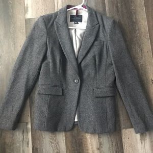 Gorgeous Banana Republic Charcoal Blazer—Size 8